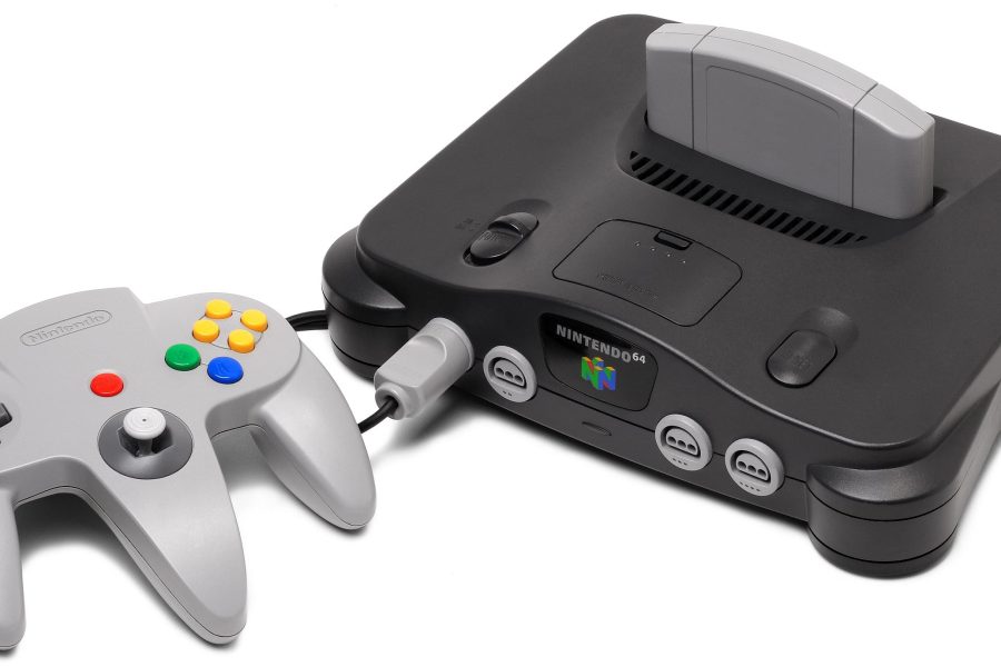 n64 console set hero