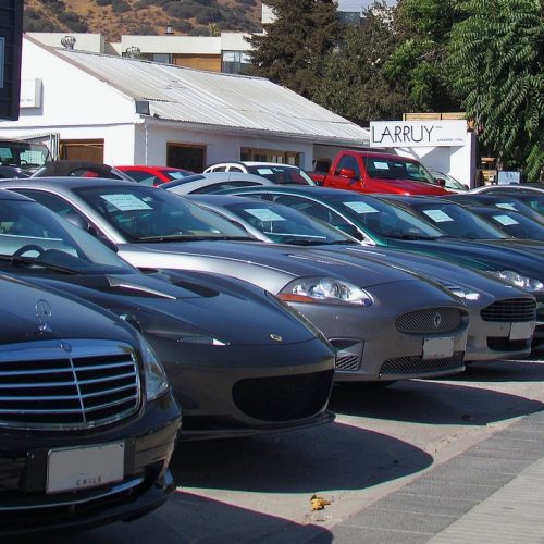 used car dealership