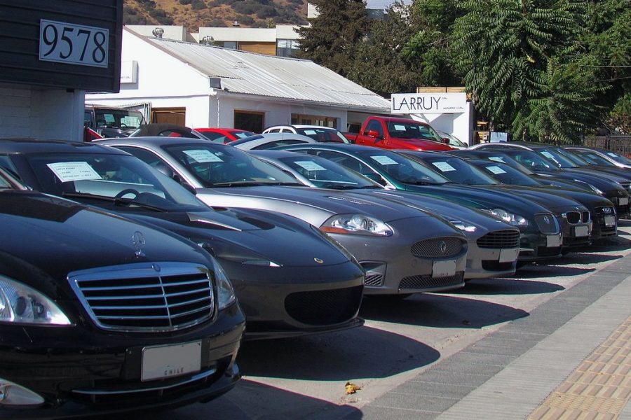 used car dealership